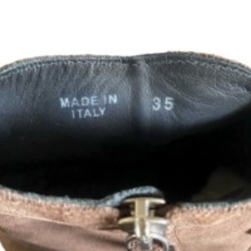 Golden Goose Young Ankle Boots in Dark Brown Suede 35 - Picture 9 of 9